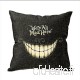 NicholasCGShopOnline C6597F Cotton Linen Decorative Throw Pillow Case Cushion Cover Funny We Are All Mad Here Personalized 18 "X18 " - B01BIXINS8